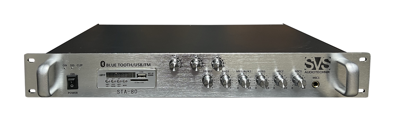 SVS Audiotechnik STA-80 Микшер-усилитель для систем Public Address в Иркутской области